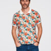 Meeste lillemustriga polosärk Ombre Clothing - Thumbnail Image 2