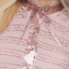 Naiste lühike pitsdetailidega pluus Ombre Clothing - Thumbnail Image 7