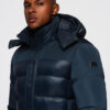 Ombre Clothing meeste tepitud talvejope kapuutsiga - Thumbnail Image 16
