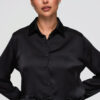 Lühike naiste triiksärk lipsukestega Ombre Clothing - Thumbnail Image 20