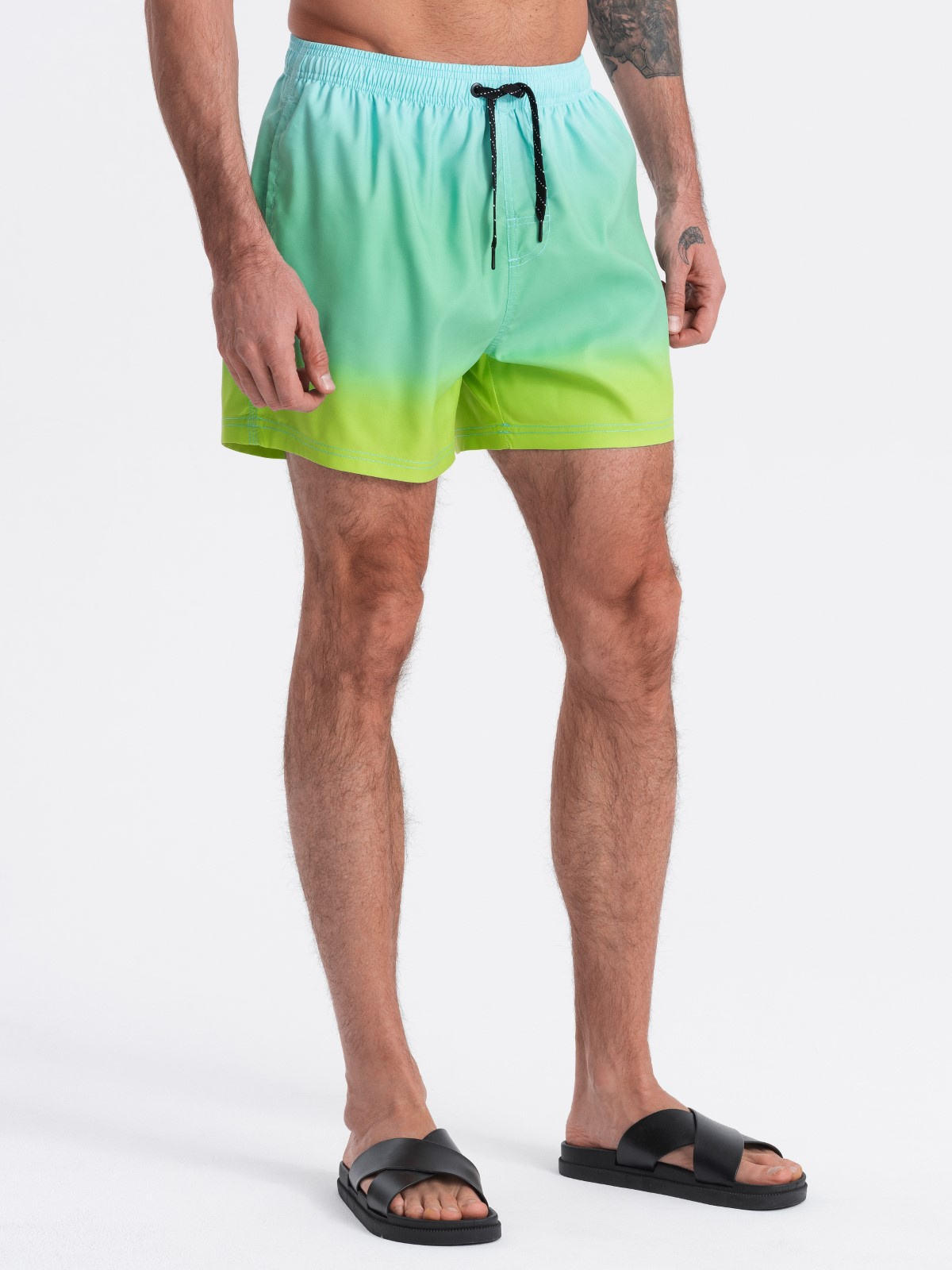 Ombre Clothing meeste ujumispüksid reguleeritava vöökohaga - Image 1