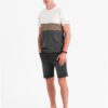 Ombre Clothing meeste teksalühikesed püksid nööriga vöökohaga - Thumbnail Image 33