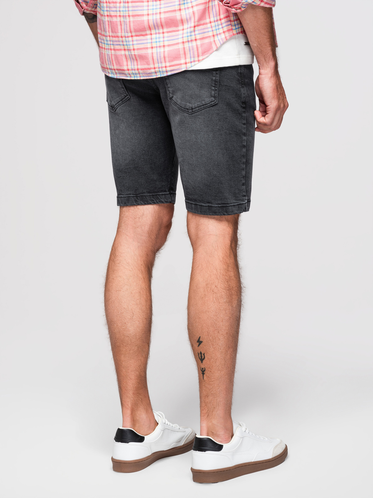 Ombre Clothing meeste lühikesed teksapüksid - Image 35