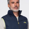 Meeste tepitud vest püstkrae ja tõmblukuga taskutega Ombre Clothing - Thumbnail Image 21