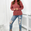 Kesi naiste kootud pullover-kampsun - Thumbnail Image 16