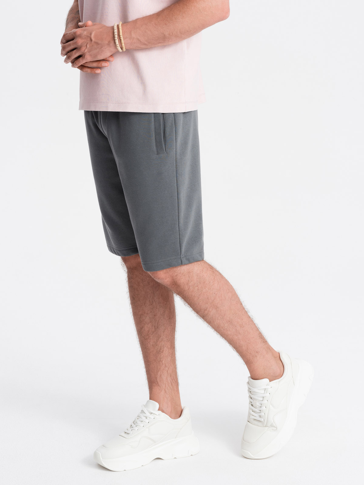 Meeste puuvillased dressilühikesed püksid Ombre Clothing - Image 48