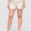 Ombre Clothing kõrge piha ja voltidega naiste lühikesed püksid - Thumbnail Image 6