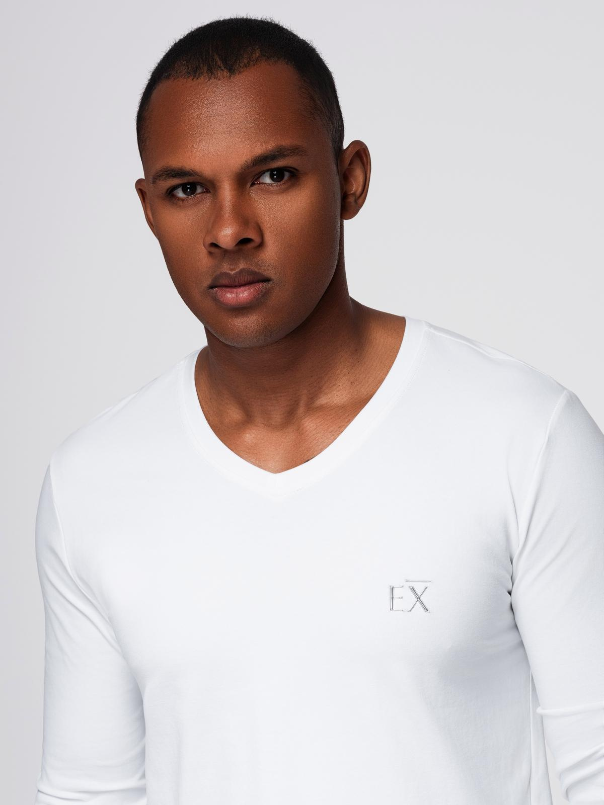 Meeste pikkade käistega V-kaelusega särk Ombre Clothing - Image 9