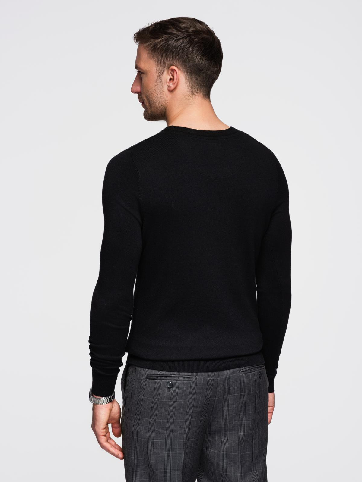 Ombre Clothing klassikaline ümara kaelusega meeste kampsun - Image 5