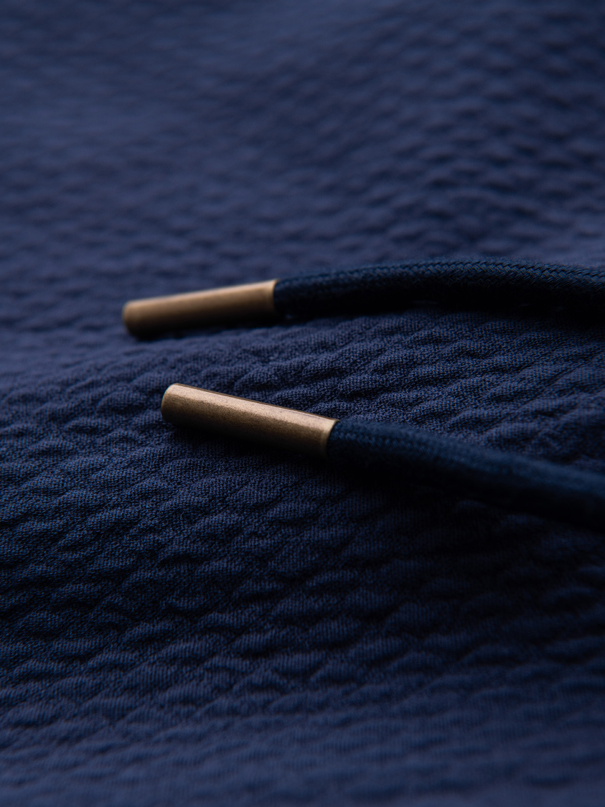 Meeste lühikesed püksid tekstuursest puuvillast Ombre Clothing - Image 9