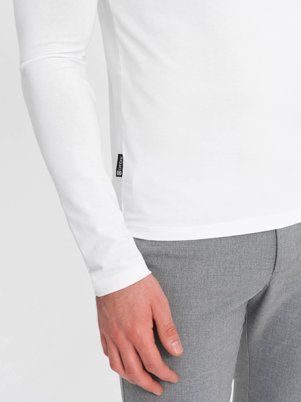 Meeste pikkade varrukatega T-särk Ombre Clothing - Image 8
