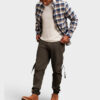 Ombre Clothing meeste cargopüksid - Thumbnail Image 12