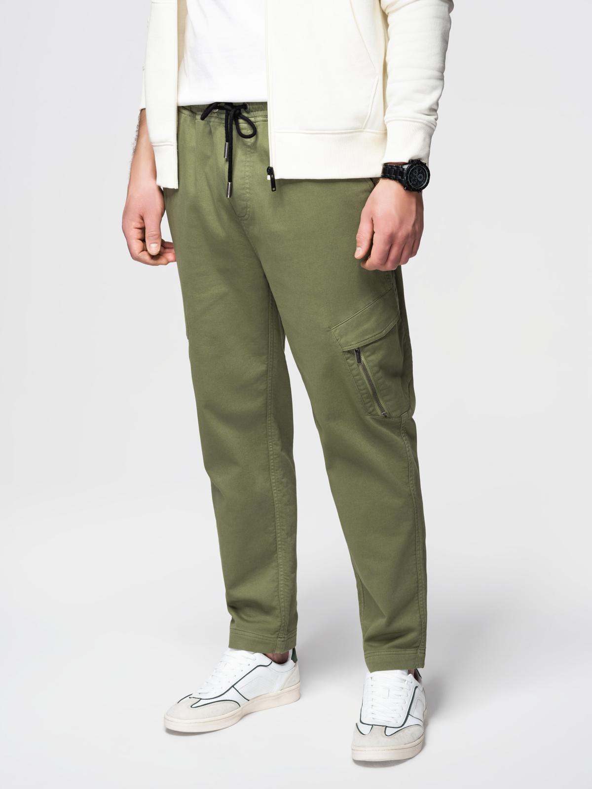 Ombre Clothing meeste cargopüksid elastse vöökohaga - Image 10