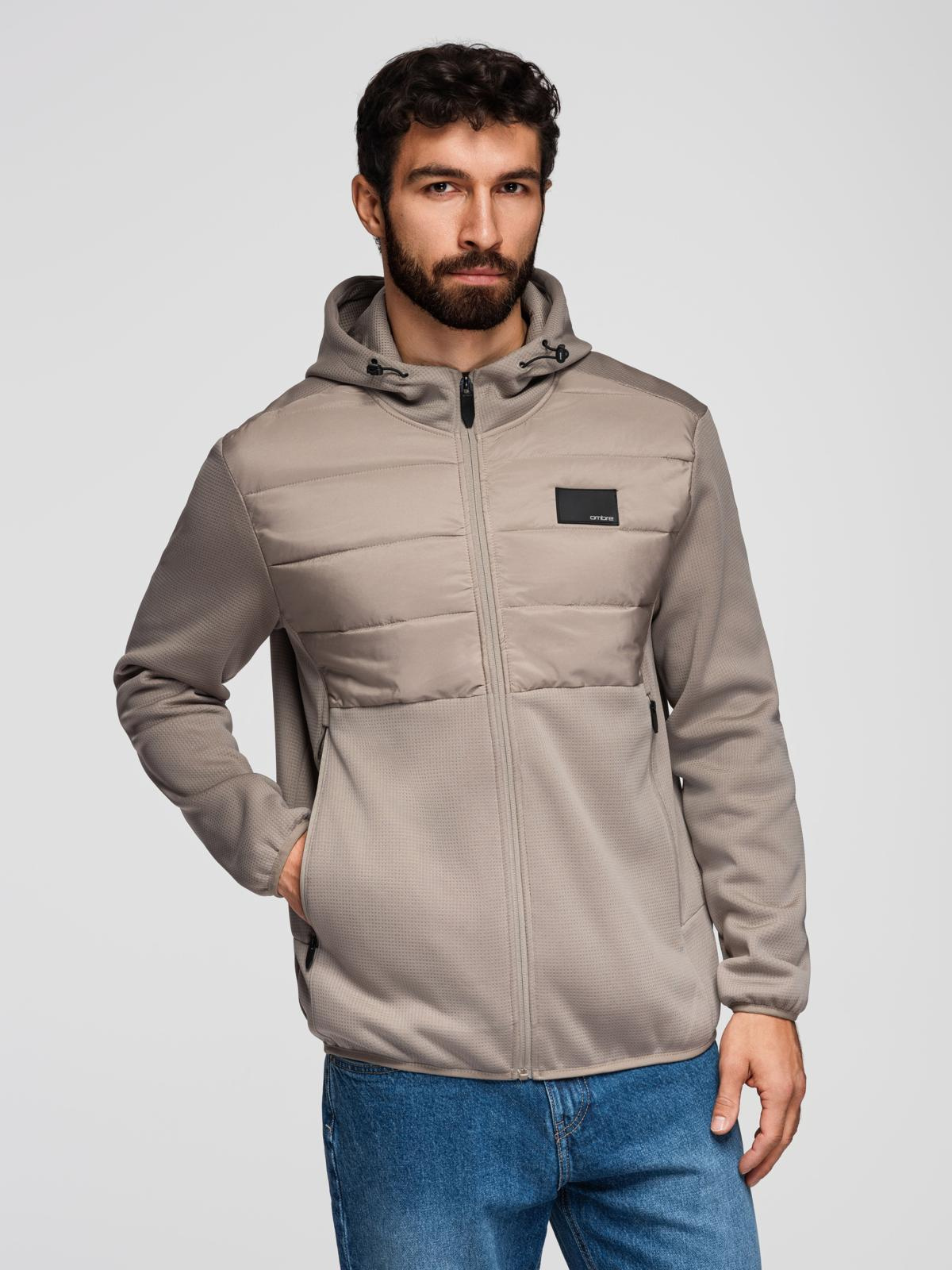Ombre Clothing meeste kapuutsiga üleminekujope - Image 59
