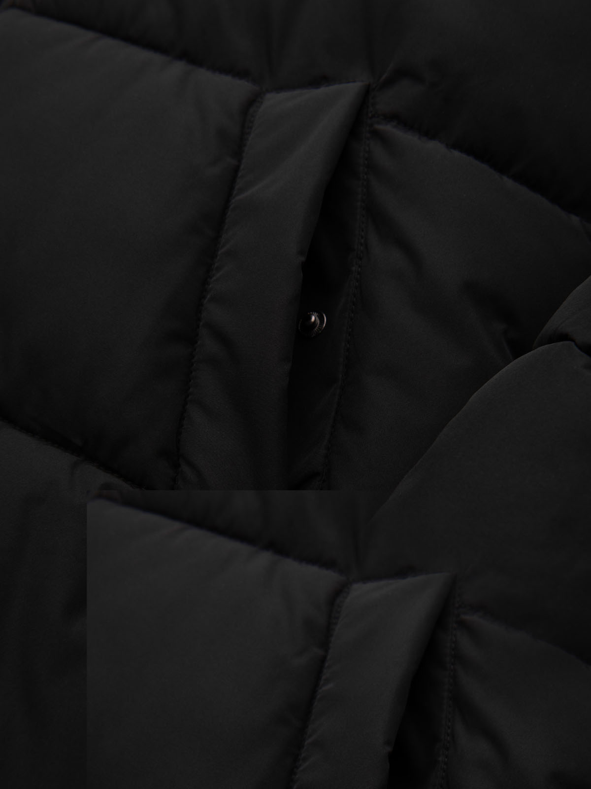 Meeste tepitud pikem talvejope kapuutsiga Ombre Clothing - Image 8