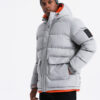 Ombre Clothing meeste tepitud kapuutsiga jope - Thumbnail Image 15