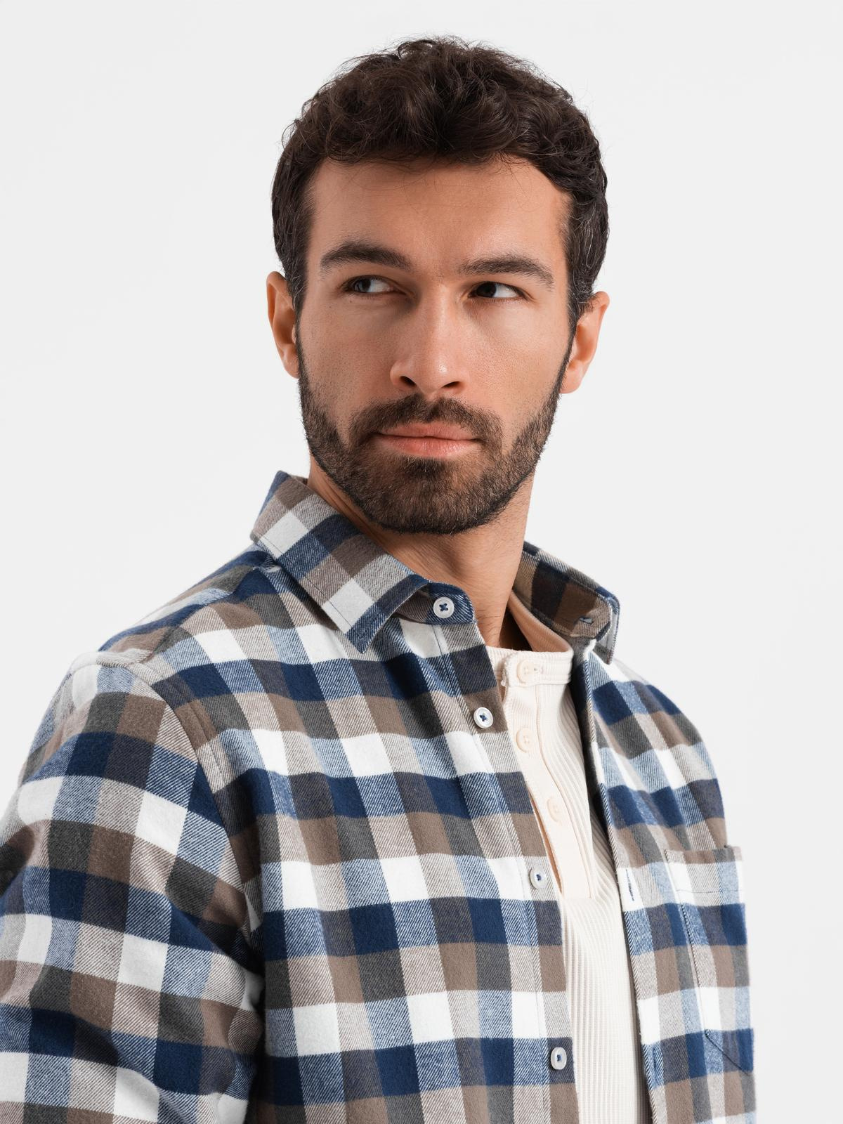 Meeste flanellsärk Ombre Clothing - Image 11
