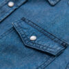 Ombre Clothing meeste teksasärk rinnataskutega - Thumbnail Image 17
