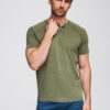 Ombre Clothing meeste nööpidega Henley T-särk - Thumbnail Image 23