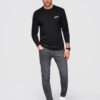 Meeste pikkade käistega T-särk Ombre Clothing - Thumbnail Image 3