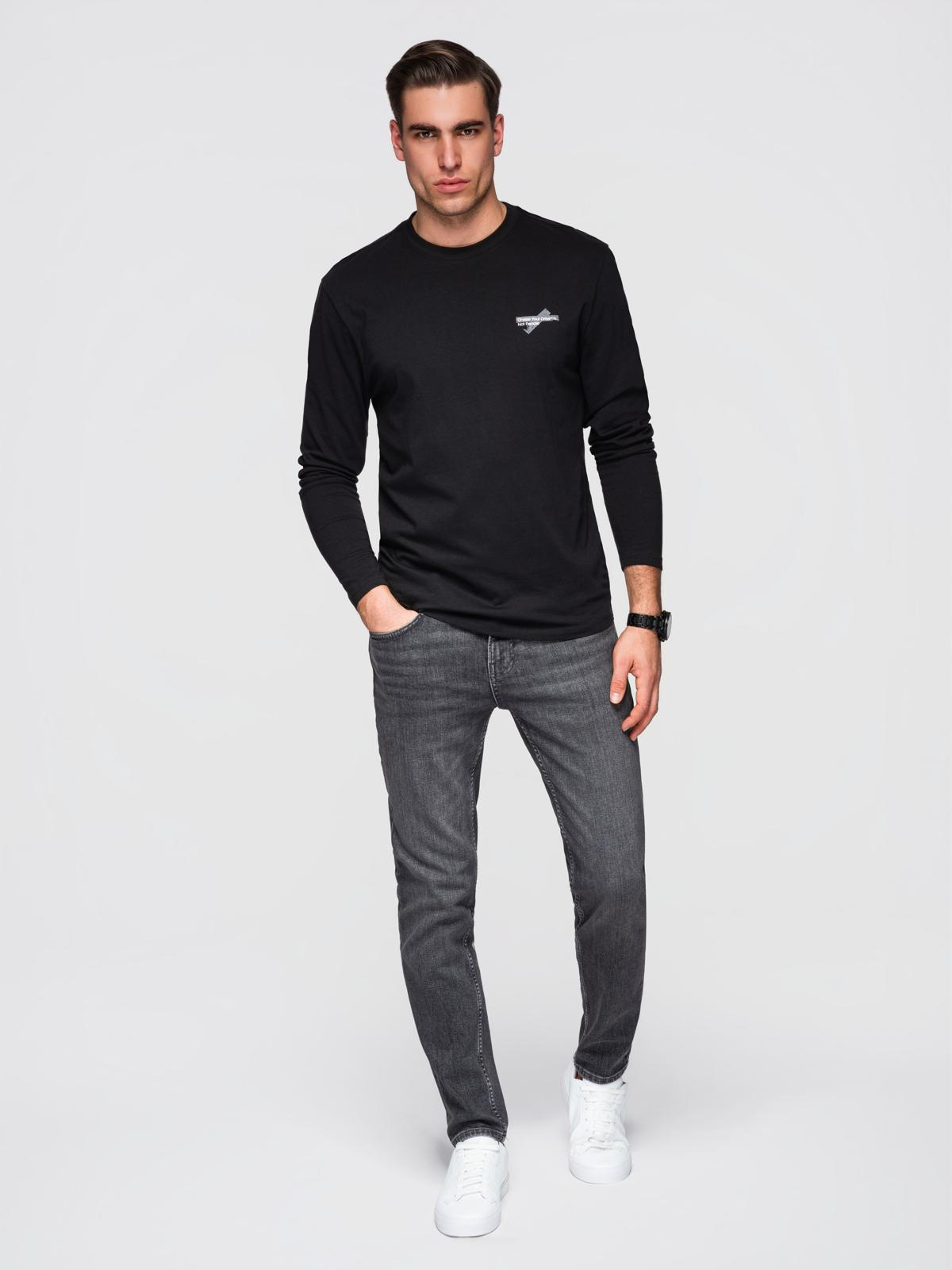 Meeste pikkade käistega T-särk Ombre Clothing - Image 3