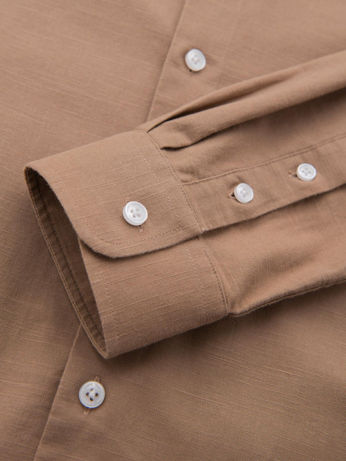 Meeste püstkraega pikkade varrukatega triiksärk Ombre Clothing - Image 41