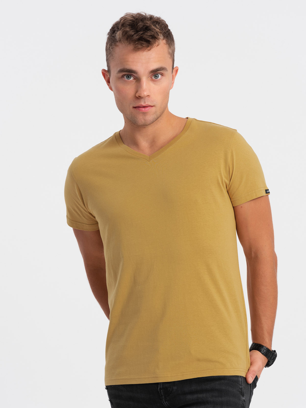 tavaline t-särk s1369 - must - Image 13