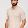 Meeste vertikaalse soonikkoega polosärk Ombre Clothing - Thumbnail Image 9
