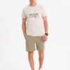 Ombre Clothing meeste lühikesed püksid nöörvööga - Thumbnail Image 15