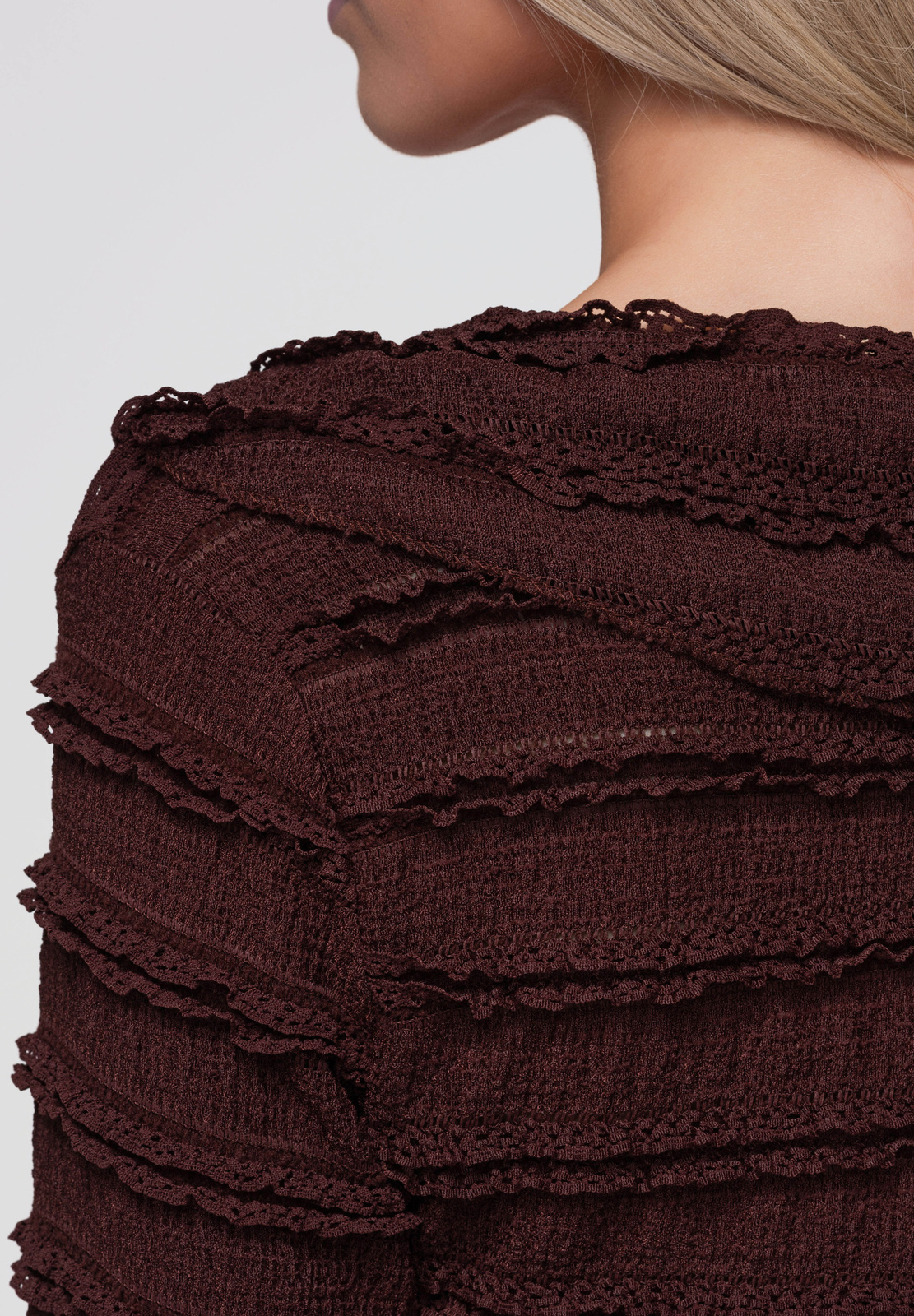 Pikkade varrukate ja paelkinnitusega naiste pluus Ombre Clothing - Image 11