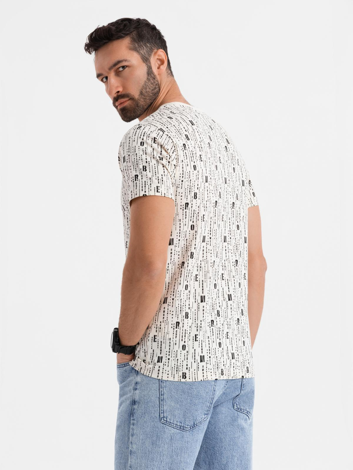 Meeste T-särk Ombre Clothing mustriga - Image 5