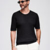 Meeste nööbitava kaelusega lühikeste varrukatega särk Ombre Clothing - Thumbnail Image 4