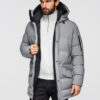 Meeste tepitud kapuutsiga jope Ombre Clothing - Thumbnail Image 15