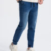 Meeste slim fit jogger-teksapüksid - Thumbnail Image 16