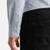 Ombre Clothing meeste pikkade käistega puuvillane triiksärk - Thumbnail Image 15
