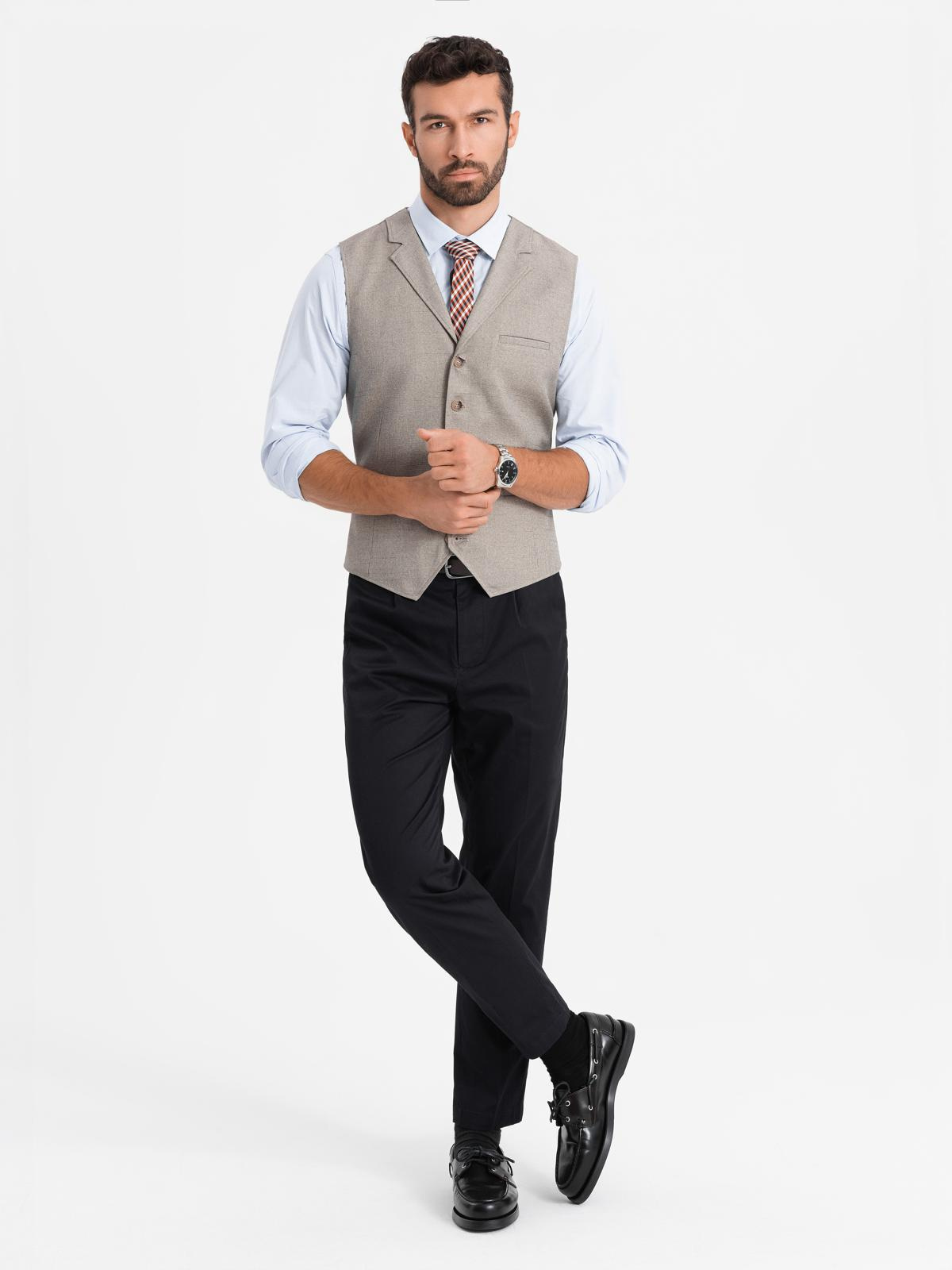 Ombre Clothing meeste reväärkraega ülikonnavest - Image 10