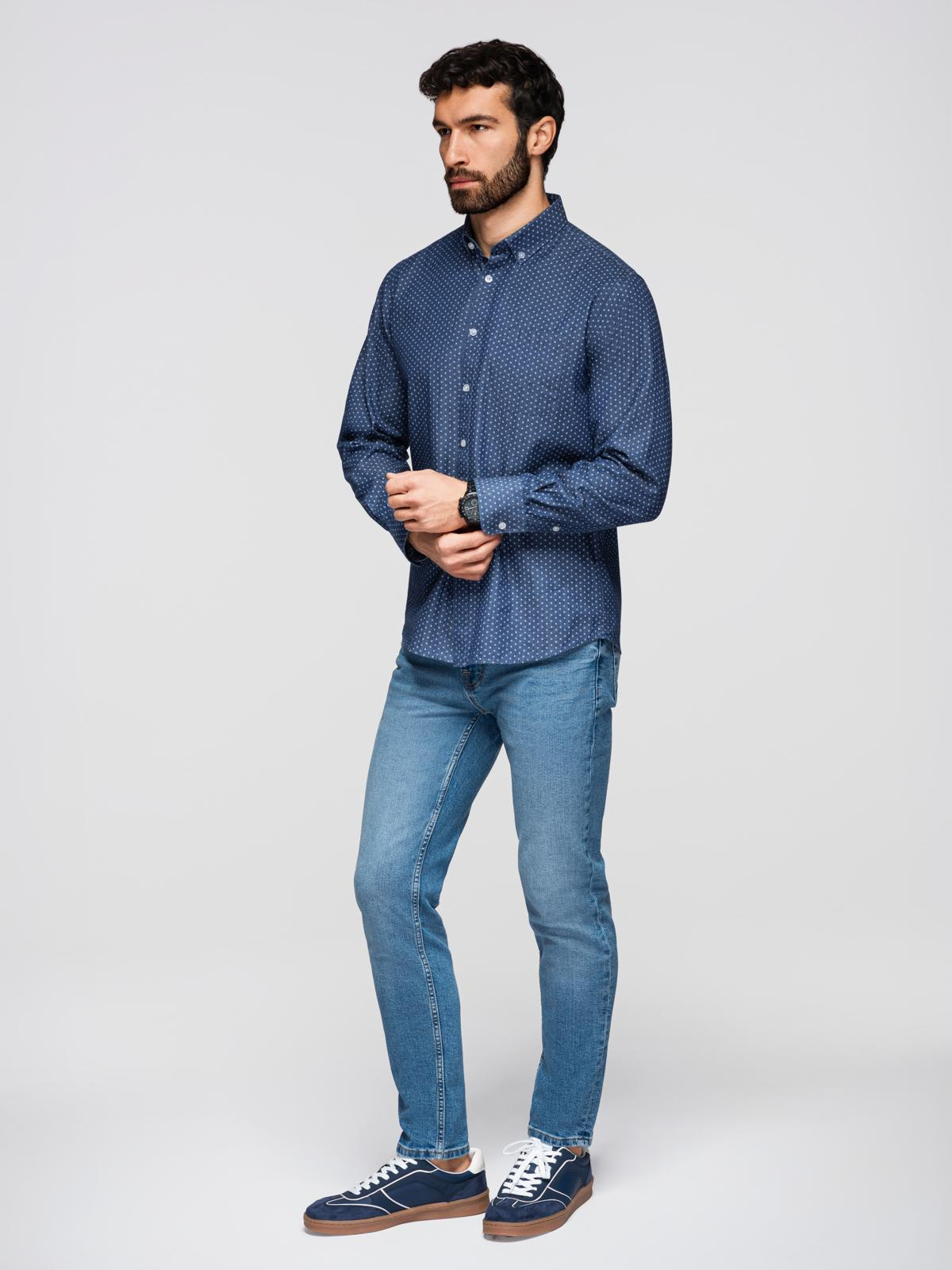 Ombre Clothing meeste pikkade käistega triiksärk - Image 4