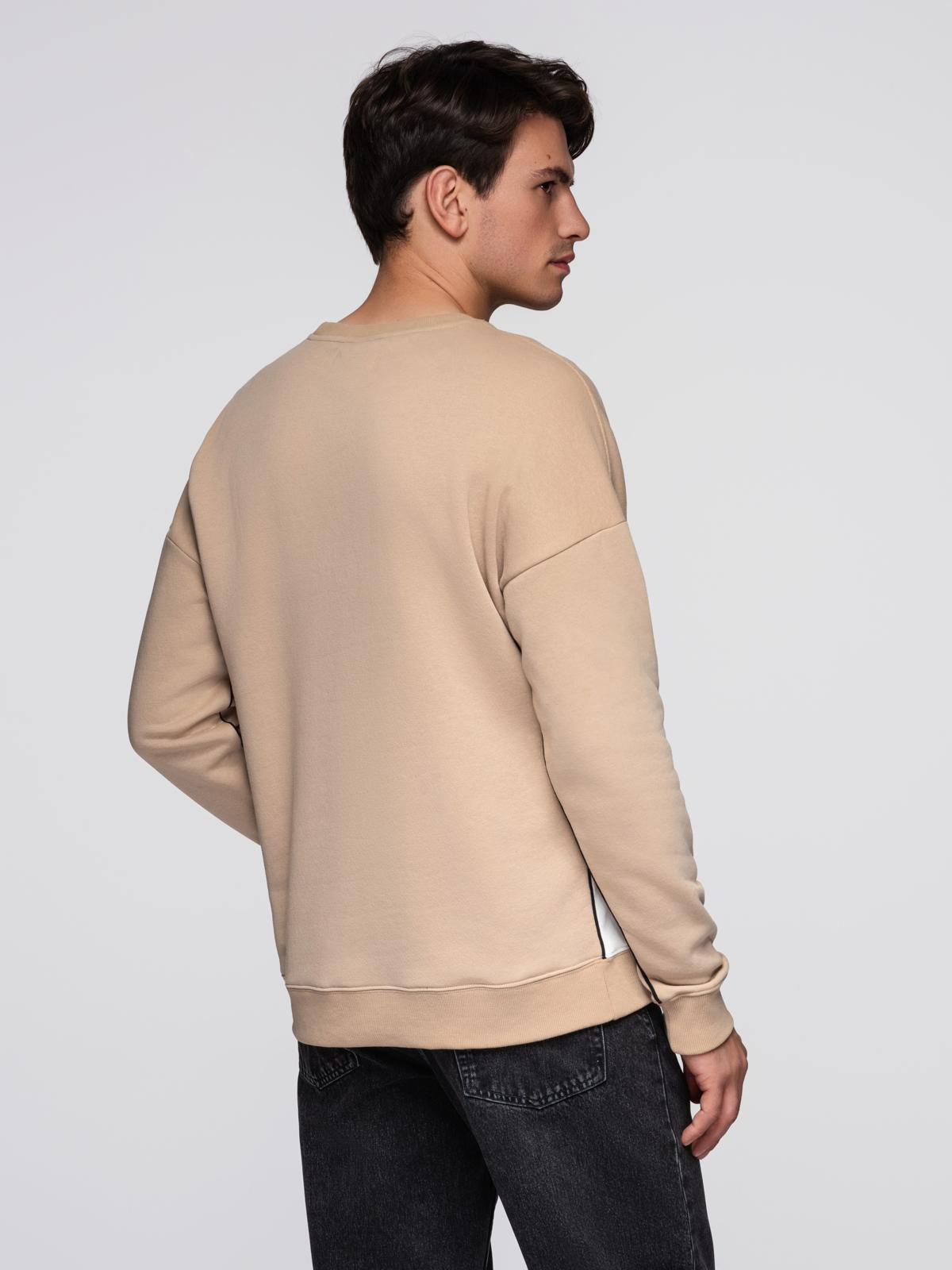 Meeste ülisuur kontrastse plokiga dressipluus Ombre Clothing - Image 5