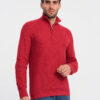 Meeste kootud kampsun püstkrae ja tõmblukuga Ombre Clothing - Thumbnail Image 10