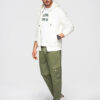 Ombre Clothing meeste cargopüksid elastse vöökohaga - Thumbnail Image 12