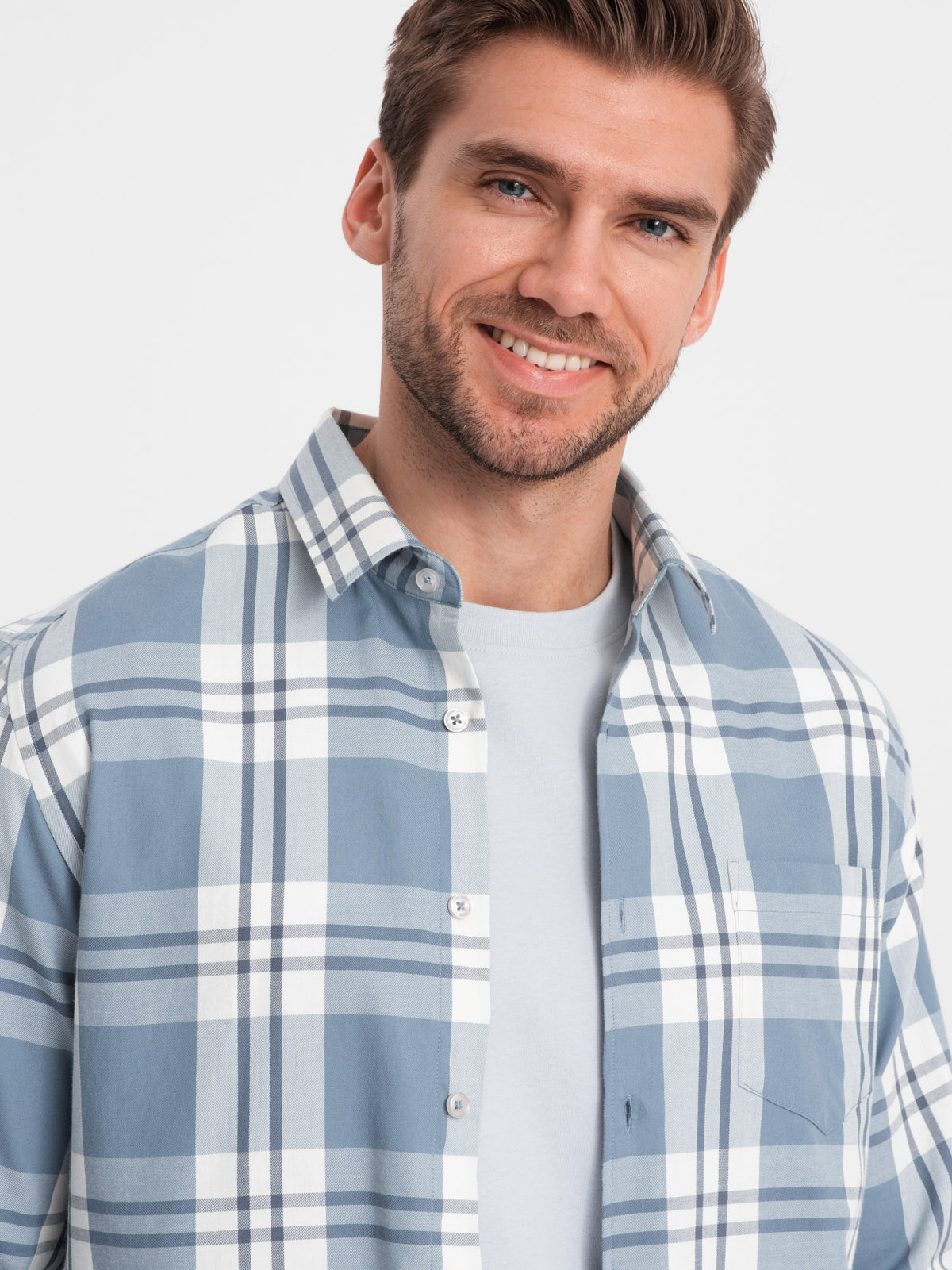 Meeste flanellsärk Ombre Clothing - Image 21