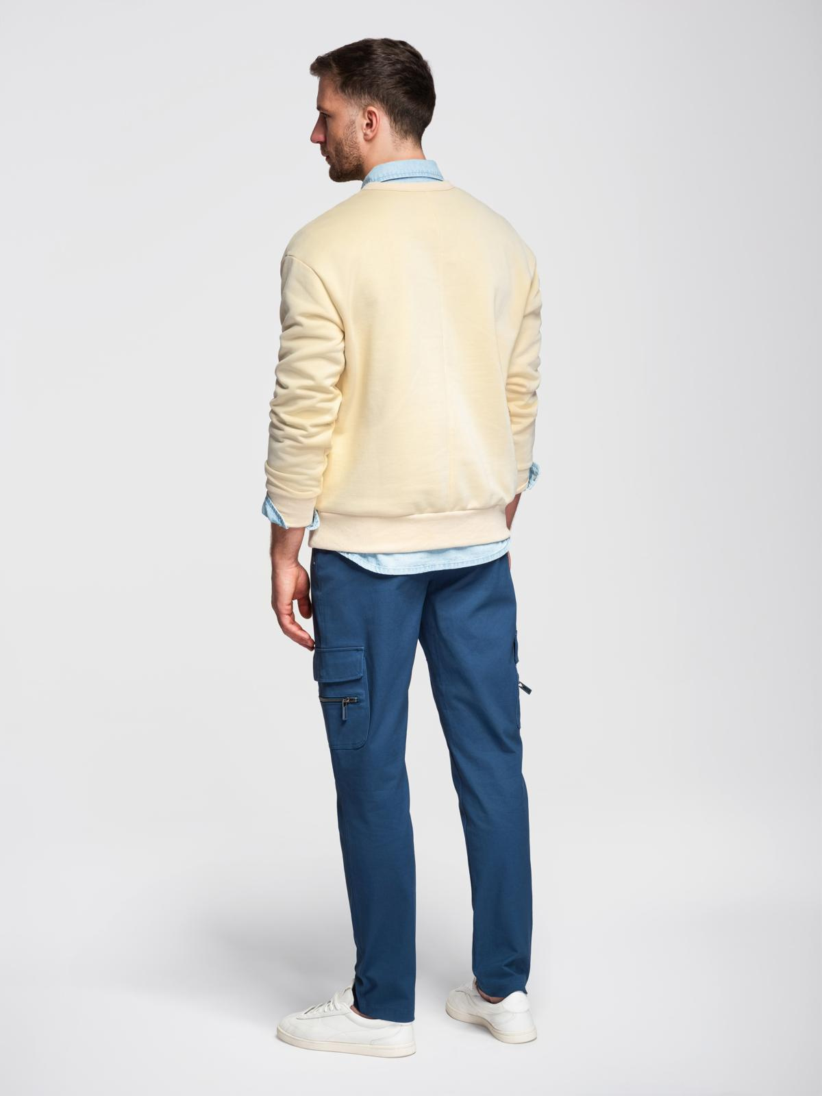 Ombre Clothing meeste cargopüksid lukuga taskutega - Image 6
