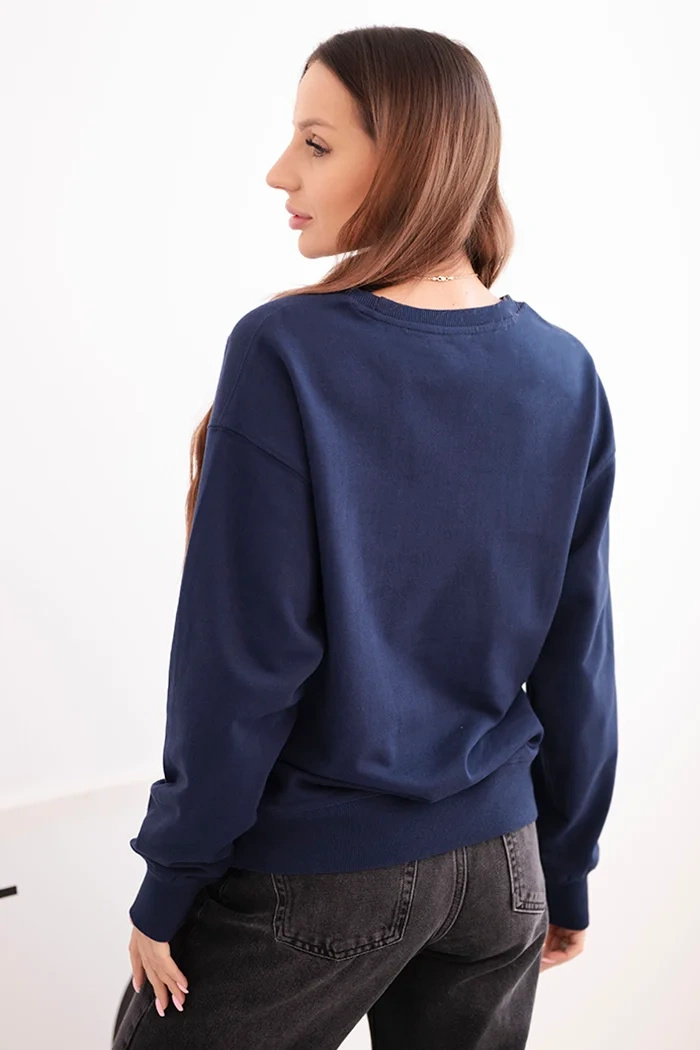 Kesi naiste puuvillane oversized dressipluus - Image 105
