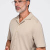 Meeste lühikeste varrukatega särk Ombre Clothing kuuba kraega - Thumbnail Image 7