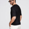 Meeste nööbitava kaelusega lühikeste varrukatega särk Ombre Clothing - Thumbnail Image 5