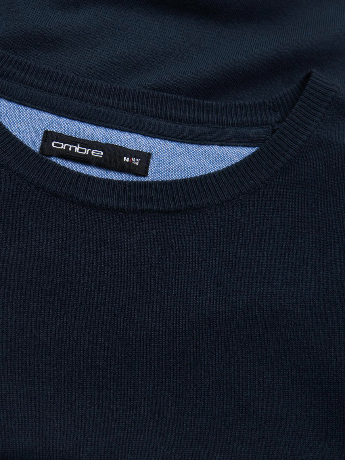 Ombre Clothing klassikaline ümara kaelusega meeste kampsun - Image 21