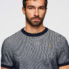 Meeste struktuurne kootud puuvillane T-särk Ombre Clothing - Thumbnail Image 10