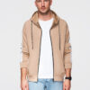 Ombre Clothing meeste lukuga pusa püstkrae ja triipudega - Thumbnail Image 39