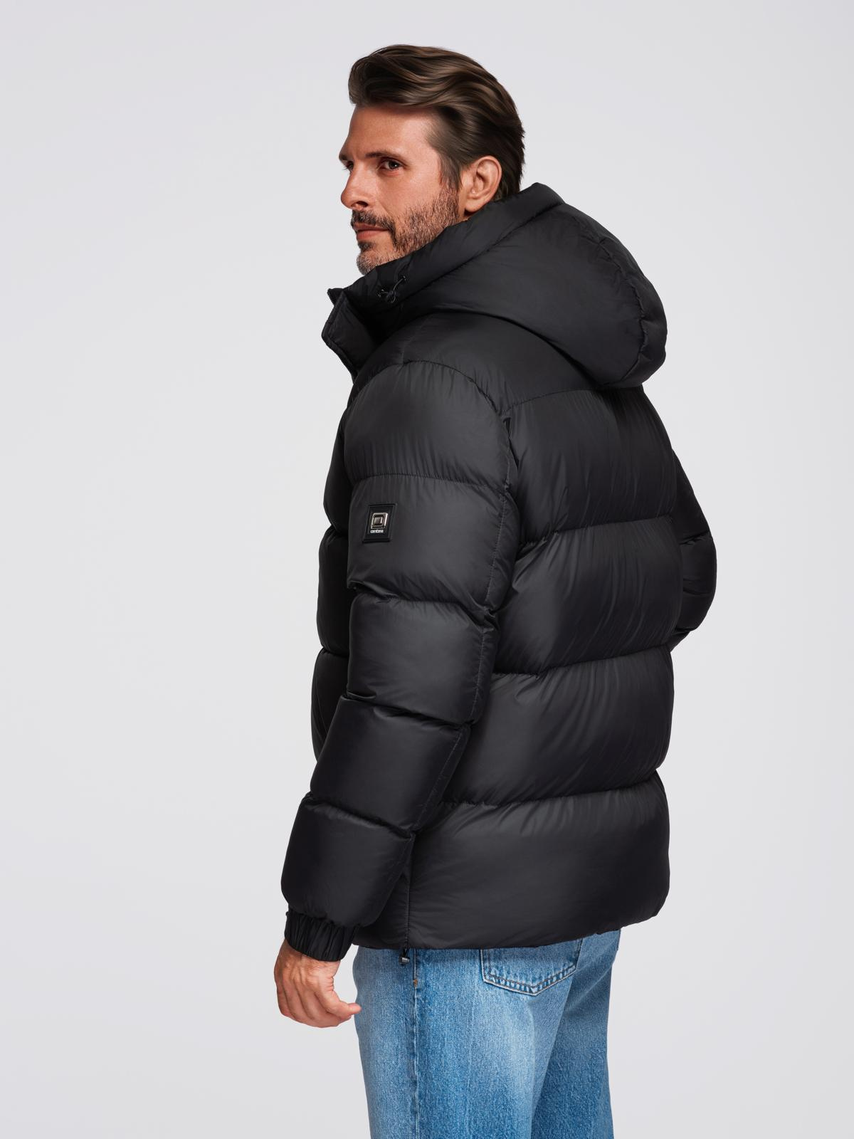 Ombre Clothing meeste tepitud kapuutsiga jope - Image 7