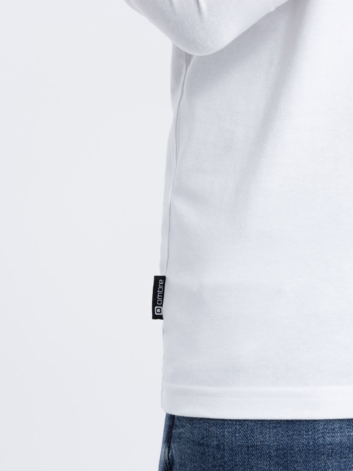 Meeste pikkade varrukatega V-kaelusega särk Ombre Clothing - Image 8